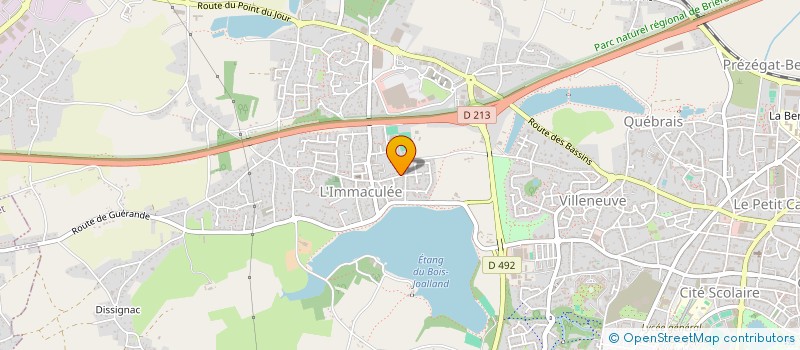 localisation de l'entreprise MONSIEUR STEPHANE GEOFFROY  SAINT-NAZAIRE