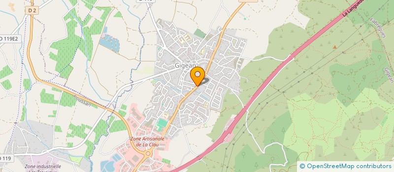 localisation de l'entreprise MONSIEUR STEPHANE GEOFFROY  GIGEAN