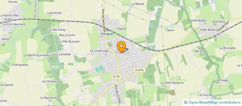 localisation de l'entreprise MONSIEUR STEPHANE GEORGE  PLERGUER