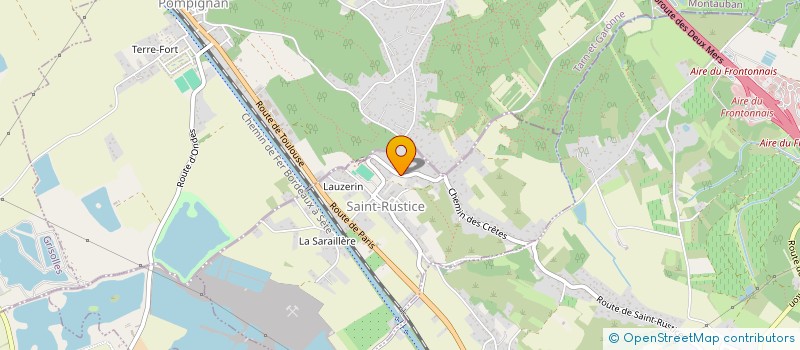 localisation de l'entreprise MONSIEUR STEPHANE GEORGES  CASTELNAU D'ESTRETEFONDS