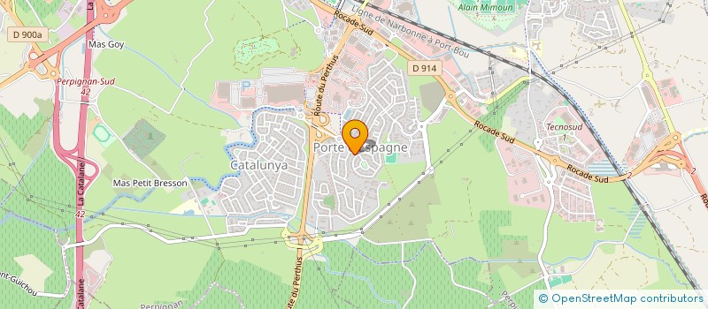 localisation de l'entreprise MONSIEUR STEPHANE GEORGES  CABESTANY