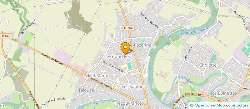 localisation de l'entreprise MONSIEUR STEPHANE GEORGES BACHELLEREAU à NIORT