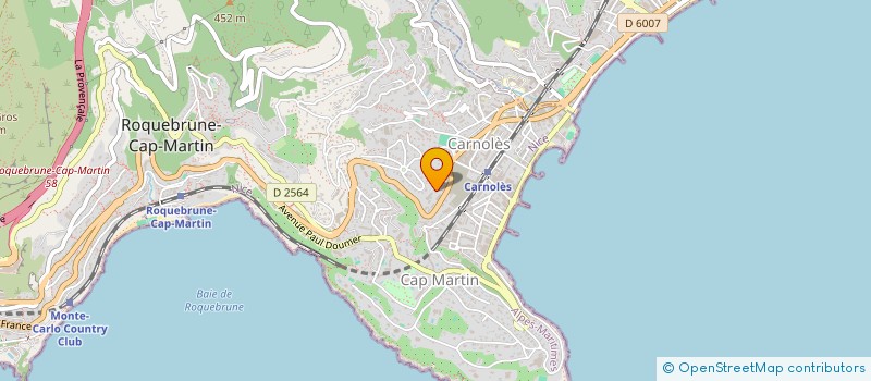 localisation de l'entreprise MONSIEUR STEPHANE GERMAN à ROQUEBRUNE-CAP-MARTIN
