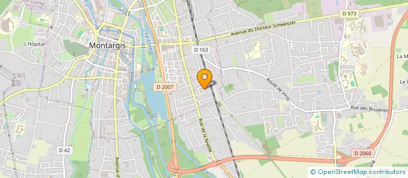localisation de l'entreprise MONSIEUR STEPHANE GETTEN  MONTARGIS