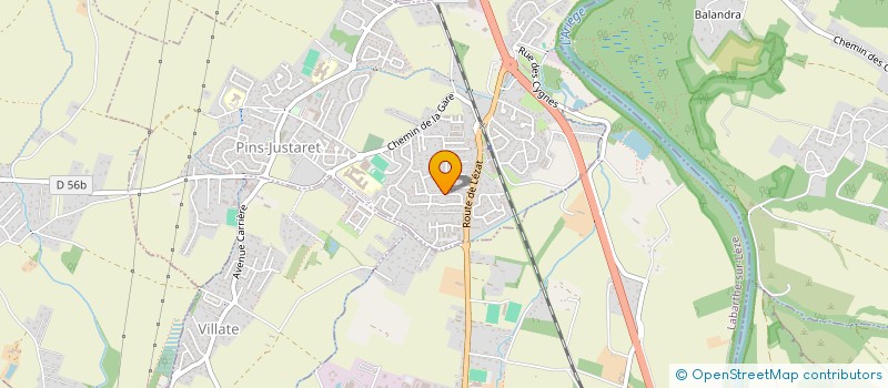 localisation de l'entreprise MONSIEUR STEPHANE GHADJATI  PINS-JUSTARET