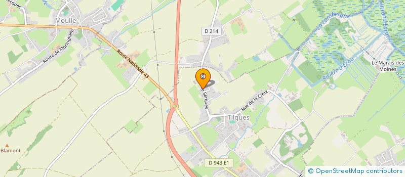 localisation de l'entreprise MONSIEUR STEPHANE GHERAERT  TILQUES