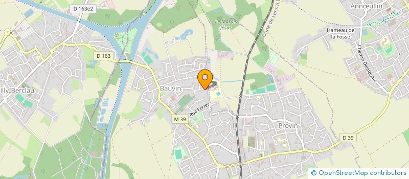 localisation de l'entreprise MONSIEUR STEPHANE GHORIS  BAUVIN