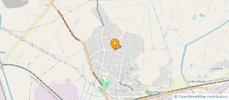 localisation de l'entreprise MONSIEUR STEPHANE GIACOMELLI  LA BAULE-ESCOUBLAC