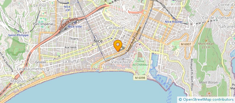 localisation de l'entreprise MONSIEUR STEPHANE GIANQUINTO  NICE