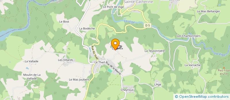 localisation de l'entreprise MONSIEUR STEPHANE GIBEAU à SAINT-MARTIN-SAINTE-CATHERINE