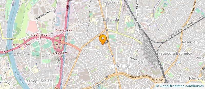 localisation de l'entreprise MONSIEUR STEPHANE GIL  TOULOUSE