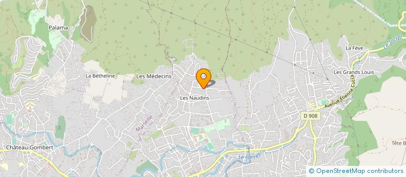 localisation de l'entreprise MONSIEUR STEPHANE GILARDINO  PLAN DE CUQUES