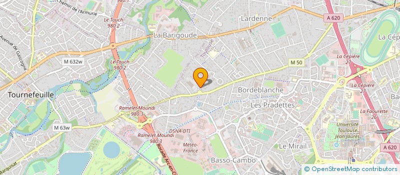 localisation de l'entreprise MONSIEUR STEPHANE GILBERT à TOULOUSE