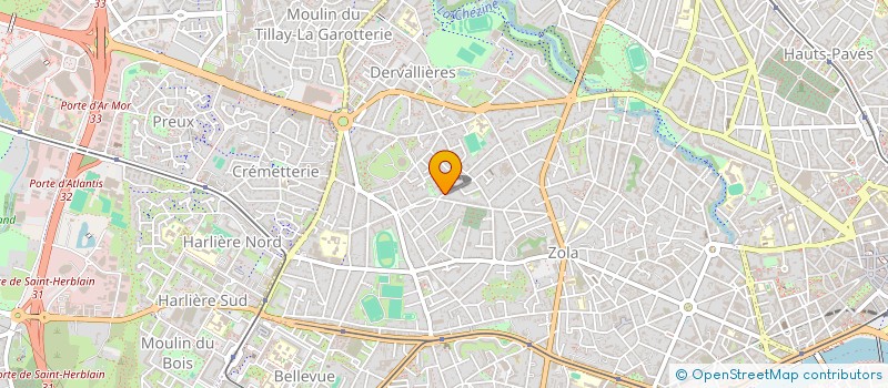 localisation de l'entreprise MONSIEUR STEPHANE GILLET à NANTES