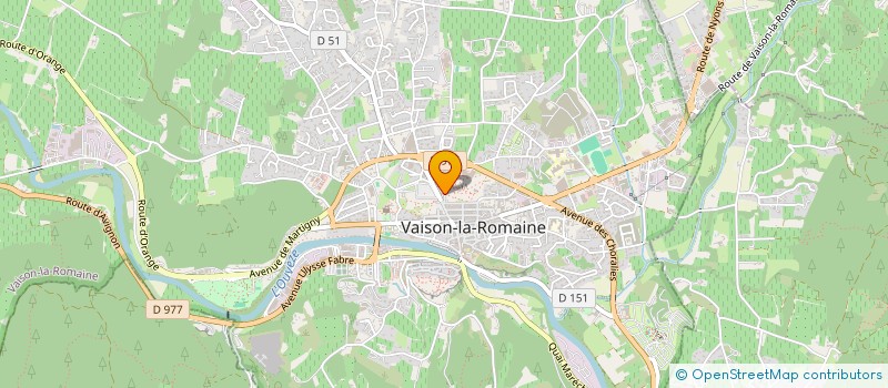 localisation de l'entreprise MONSIEUR STEPHANE GIMOND  VAISON-LA-ROMAINE