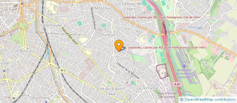 localisation de l'entreprise MONSIEUR STEPHANE GINER à TOULOUSE
