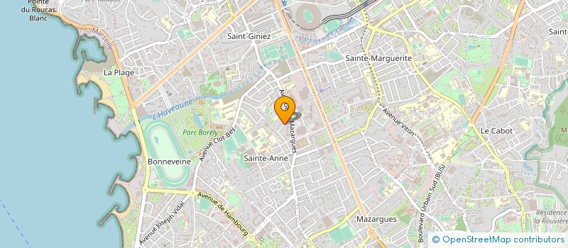 localisation de l'entreprise MONSIEUR STEPHANE GINER à MARSEILLE