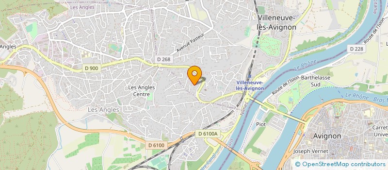 localisation de l'entreprise MONSIEUR STEPHANE GIORDANO-RAPHAT  VILLENEUVE-LES-AVIGNON