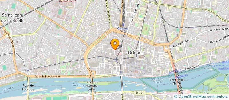 localisation de l'entreprise MONSIEUR STEPHANE GIRARD à ORLEANS