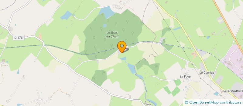 localisation de l'entreprise MONSIEUR STEPHANE GIRARD  SAINT-AUBIN-LE-CLOUD