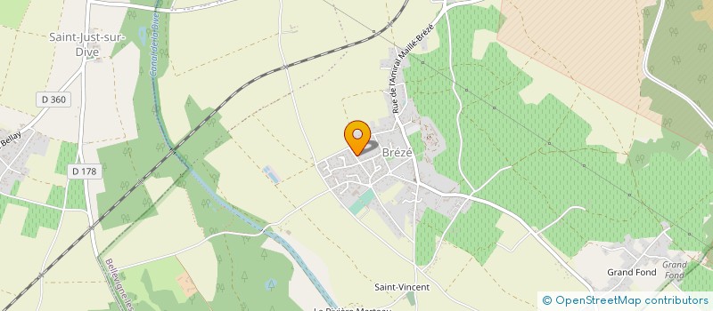 localisation de l'entreprise MONSIEUR STEPHANE GIRARD  BELLEVIGNE-LES-CHATEAUX