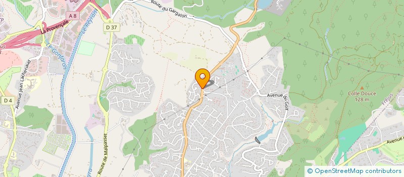 localisation de l'entreprise MONSIEUR STEPHANE GIRAUD à FREJUS