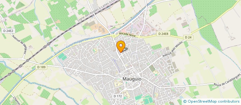 localisation de l'entreprise MONSIEUR STEPHANE GIRAUD  MAUGUIO