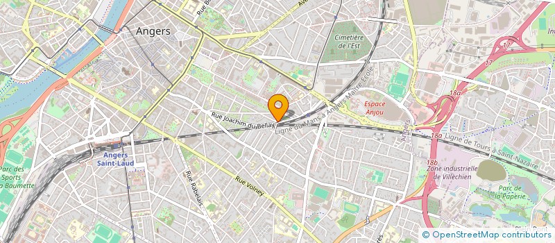 localisation de l'entreprise MONSIEUR STEPHANE GIRAULT à ANGERS