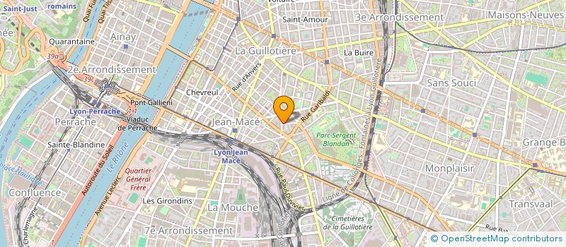 localisation de l'entreprise MONSIEUR STEPHANE GIRET à LYON