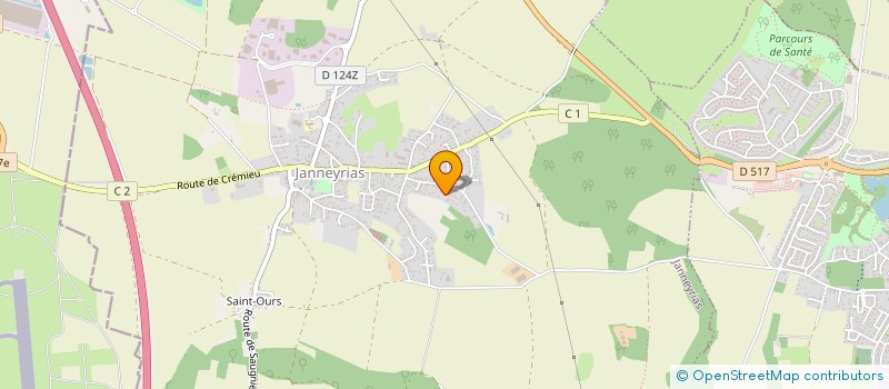 localisation de l'entreprise MONSIEUR STEPHANE GIROD  JANNEYRIAS