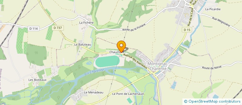 localisation de l'entreprise MONSIEUR STEPHANE GIUDICI à MONTIGNAC-CHARENTE