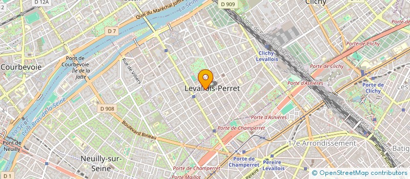 localisation de l'entreprise MONSIEUR STEPHANE GIZARD à LEVALLOIS-PERRET