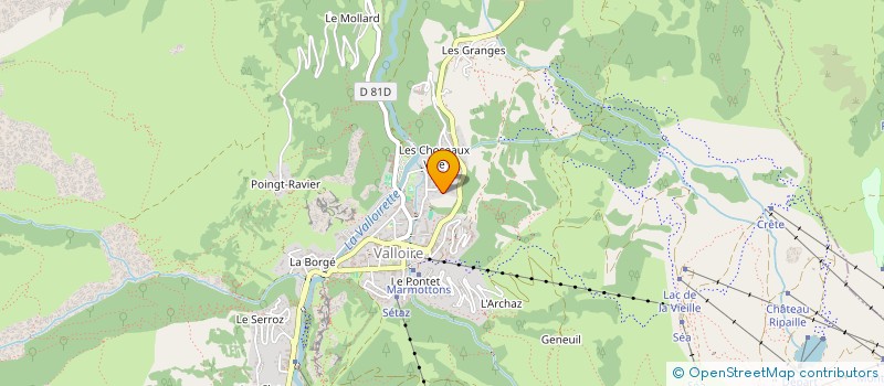 localisation de l'entreprise MONSIEUR STEPHANE GLEY  VALLOIRE