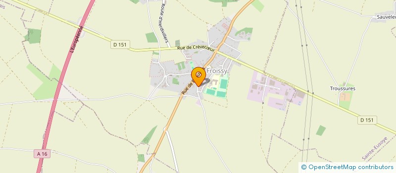 localisation de l'entreprise MONSIEUR STEPHANE GOBERT  LA NEUVILLE-SAINT-PIERRE