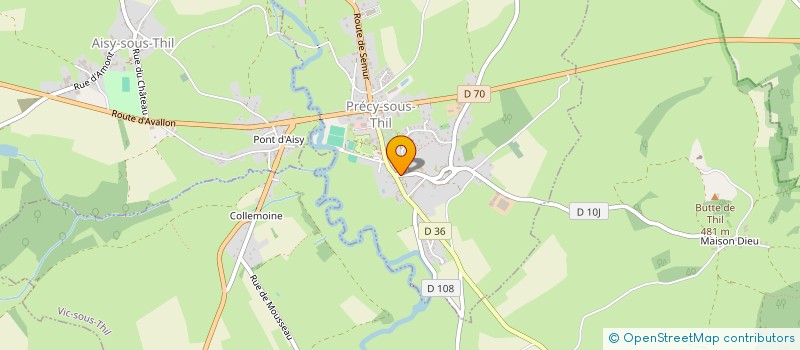 localisation de l'entreprise MONSIEUR STEPHANE GOICHON  MONTIGNY-SAINT-BARTHELEMY