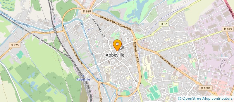 localisation de l'entreprise MONSIEUR STEPHANE GOLEO à ABBEVILLE