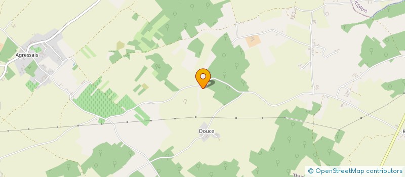 localisation de l'entreprise MONSIEUR STEPHANE GOLFIER  SAINT-MARTIN-LA-PALLU