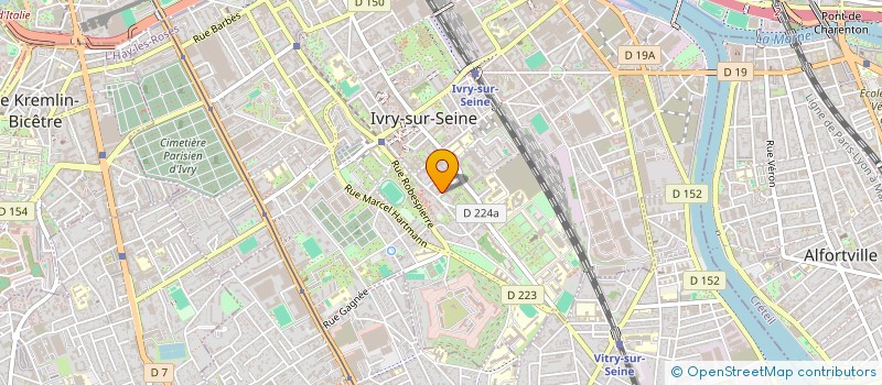 localisation de l'entreprise MONSIEUR STEPHANE GOMAN  IVRY-SUR-SEINE