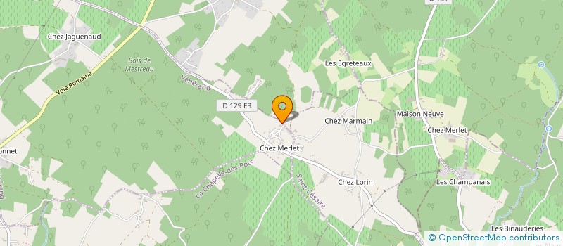 localisation de l'entreprise MONSIEUR STEPHANE GOMBERT  ECOYEUX