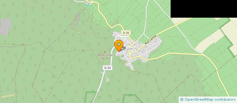 localisation de l'entreprise MONSIEUR STEPHANE GOMBERT  VERZY