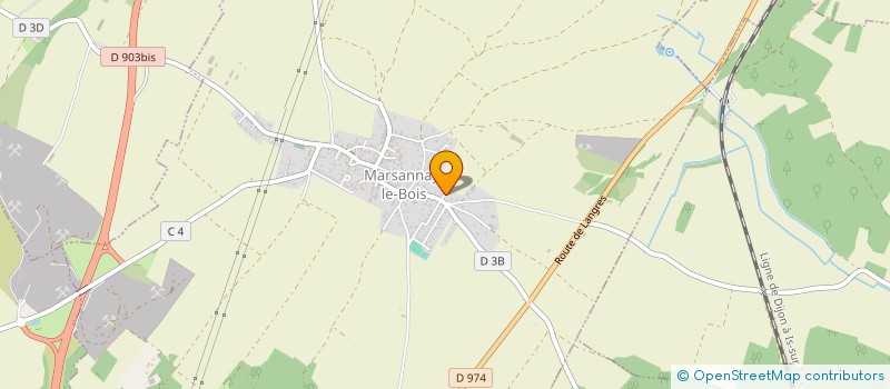 localisation de l'entreprise MONSIEUR STEPHANE GOMES  MARSANNAY-LE-BOIS
