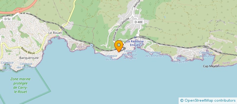 localisation de l'entreprise MONSIEUR STEPHANE GOMEZ  ENSUES-LA-REDONNE