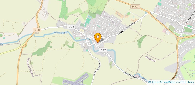 localisation de l'entreprise MONSIEUR STEPHANE GOMPERTZ  CHAVENAY