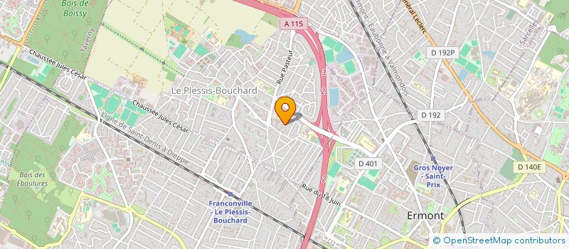 localisation de l'entreprise MONSIEUR STEPHANE GONCALVES DA SILVA à LE PLESSIS-BOUCHARD