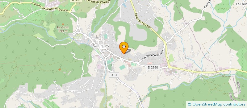 localisation de l'entreprise MONSIEUR STEPHANE GONZALEZ  SALERNES