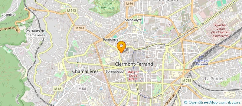 localisation de l'entreprise MONSIEUR STEPHANE GONZALEZ à CLERMONT-FERRAND