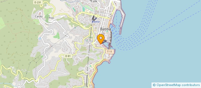 localisation de l'entreprise MONSIEUR STEPHANE GOOSSENS à BASTIA