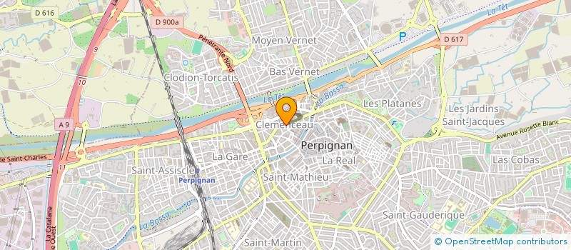 localisation de l'entreprise MONSIEUR STEPHANE GORMAND  PERPIGNAN