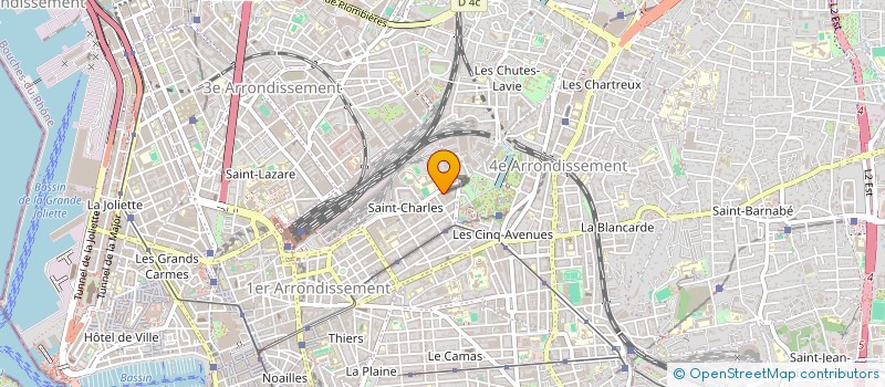 localisation de l'entreprise MONSIEUR STEPHANE GORMOND à MARSEILLE