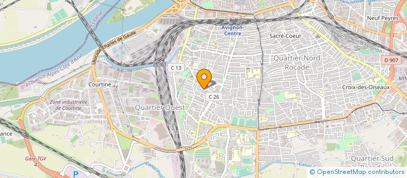 localisation de l'entreprise MONSIEUR STEPHANE GORREVOD  LUZY